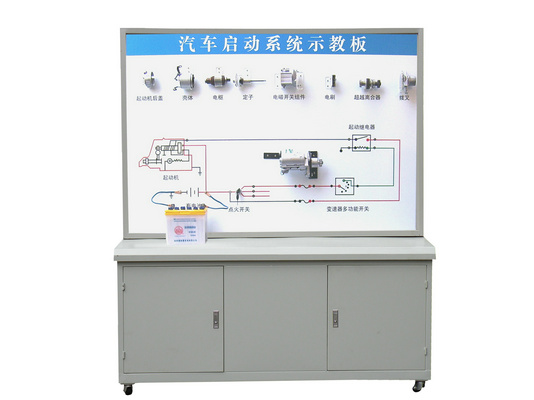 汽車起動(dòng)系統(tǒng)示教板、汽車起動(dòng)系統(tǒng)實(shí)訓(xùn)臺(tái)