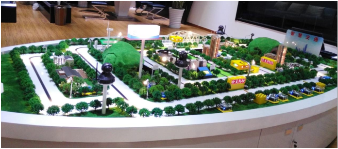 智能交通實訓(xùn)系統(tǒng)沙盤